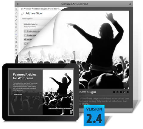 FeaturedArticles - Wordpress slideshow plugin